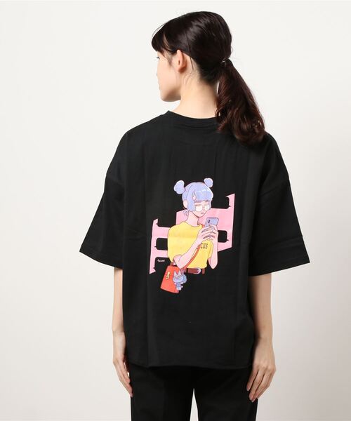 179/WG（イチナナキュウダブルジー）の「DISCUS×ともわかコラボTシャツ（Tシャツ/カットソー・レディース・ブラック/ホワイト/その他2/その他1・FREE）」の8枚目の写真