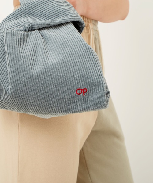 Ocean Pacific（オーシャンパシフィック）の「【Ocean Pacific×CHIHARU DODO】 OP×百々千晴 / エコトートバッグ（エコバッグ/サブバッグ・レディース・ベージュ/ブルー/ブラック・FREE）」の2枚目の写真