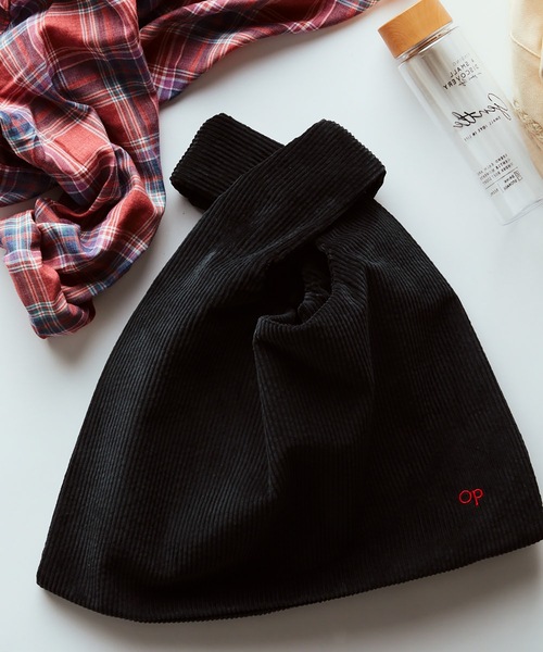 Ocean Pacific（オーシャンパシフィック）の「【Ocean Pacific×CHIHARU DODO】 OP×百々千晴 / エコトートバッグ（エコバッグ/サブバッグ・レディース・ベージュ/ブルー/ブラック・FREE）」の9枚目の写真