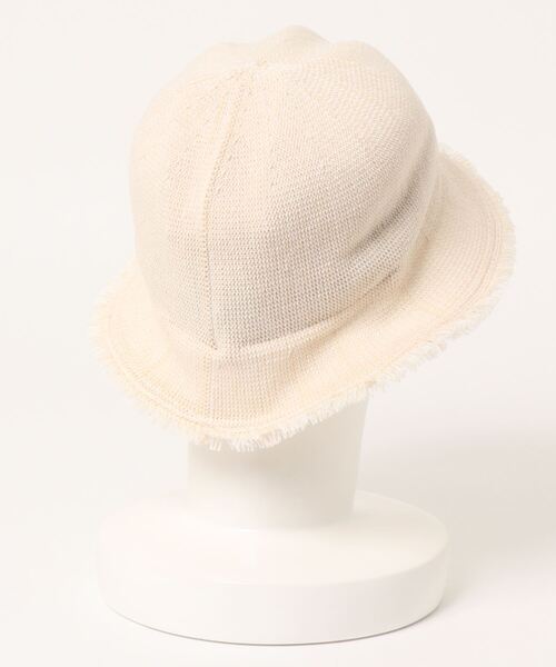 TINA：JOJUN（ティーナジョジュン）の「編立バケットハット TINA：JOJUN（ハット・レディース・ブラック/アイボリー・F）」の13枚目の写真