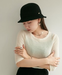 編立バケットハット TINA：JOJUN