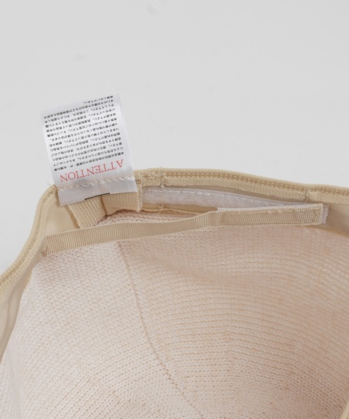 TINA：JOJUN（ティーナジョジュン）の「編立バケットハット TINA：JOJUN（ハット・レディース・ブラック/アイボリー・F）」の22枚目の写真