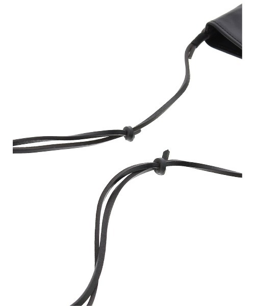 semantic design（セマンティックデザイン）の「セマンティックデザイン/semantic design レザー コンパクトショルダーバック（ショルダーバッグ・メンズ・ブラック・FREE）」の10枚目の写真