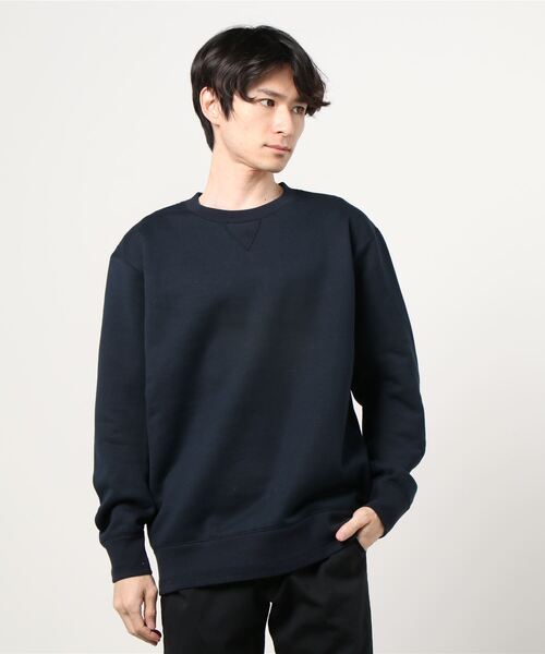 TATRAS CONCEPT STORE（タトラスコンセプトストア）の「OHAL(オーハル)SUVIN　GUITARIST PULL OVER SWEAT（スウェット・メンズ・ネイビー/グレー/ブラック・3/2/1）」の3枚目の写真