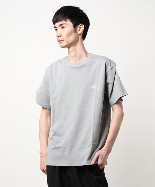 Lee（リー）の「【Lee】バックテキストプリントＴ（Tシャツ/カットソー・メンズ・ホワイト/グレー/ベージュ/ブルー/ピンク/ダークグレー・M/L/XL）」の15枚目の写真