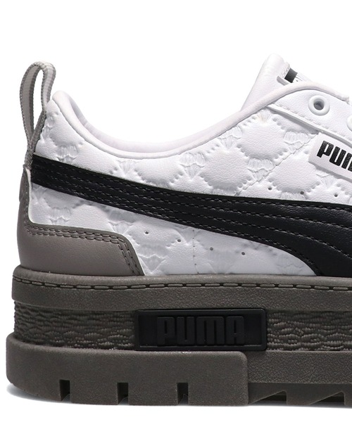 PUMA（プーマ）の「PUMA × atmos pink MAYZE / プーマ メイズ ウィメンズ アトモス ピンク【SP】（スニーカー・レディース・ホワイト・24.0cm/23.5cm/24.5cm/25.0cm/22.5cm/23.0cm）」の14枚目の写真