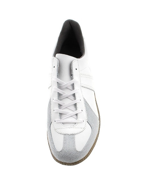 GERMAN TRAINER（ジャーマントレーナー）の「ジャーマントレーナー/GERMAN TRAINER 1183（スニーカー・メンズ・ホワイト/ブラック・40/41/42/43/44）」の14枚目の写真