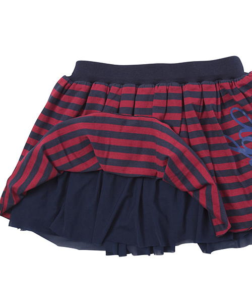 X-girl Stages(エックスガールステージス)の「【VER(ベリー)5月号掲載商品】TULLE SKIRT (4T~7T)(スカート・キッズ・ホワイト/ブラック/ネイビー・5T/7T/4T/6T)」の4枚目の写真