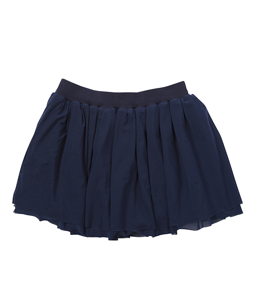 X-girl Stages(エックスガールステージス)の「【VER(ベリー)5月号掲載商品】TULLE SKIRT (4T~7T)(スカート・キッズ・ホワイト/ブラック/ネイビー・5T/7T/4T/6T)」の6枚目の写真