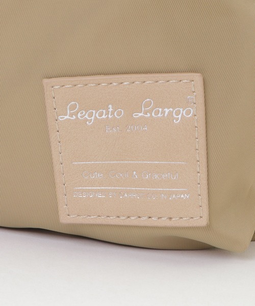 Legato Largo(レガートラルゴ)の「Legato Largo 撥水10ポケットリュック(バックパック/リュック・レディース・ブラック/ベージュ/グレー・FREE)」の15枚目の写真