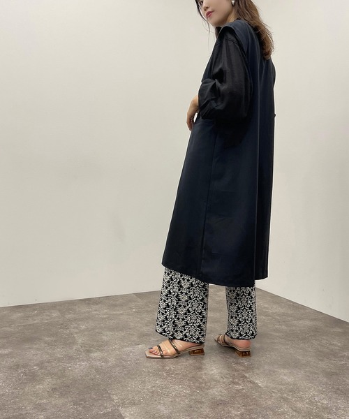 apres jour mignon（アプレジュールミニョン）の「ノーカラージレ【ZOZOTOWN限定アイテム】【6PO】（ベスト・レディース・ブラック/ベージュ/カーキ・フリー/X-LARGE）」の10枚目の写真