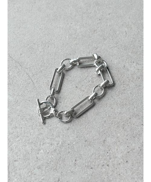 AMERICAN HOLIC（アメリカンホリック）の「オーバルメタルマンテルブレスレット（ブレスレット・レディース・ゴールド/シルバー・FREE）」の3枚目の写真