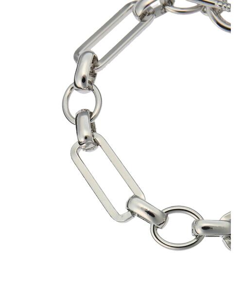 AMERICAN HOLIC（アメリカンホリック）の「オーバルメタルマンテルブレスレット（ブレスレット・レディース・ゴールド/シルバー・FREE）」の5枚目の写真