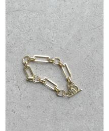 オーバルメタルマンテルブレスレット