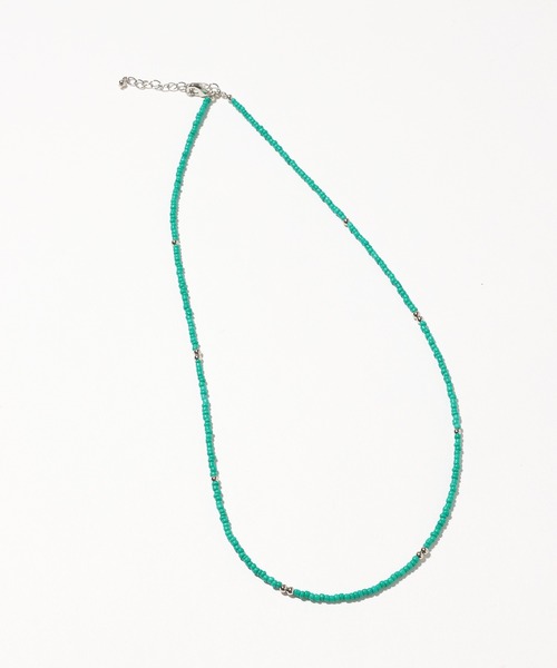 PBLIM（ページボーイリム）の「【PAGEBOYLIM】ビーズネックレス（ネックレス・レディース・ブラック/レッド/ターコイズブルー・FREE）」の9枚目の写真