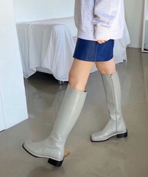 chuclla | Square-toe long boots chs21a021(ブーツ)