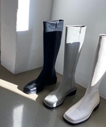 chuclla | 【chuclla】【2021/AW】Square-toe long boots chs21a021(ブーツ)