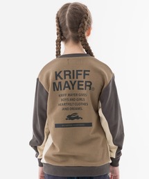 KRIFF MAYER Kid's Collection | WEB限定脇切替ロゴスウェット(スウェット)