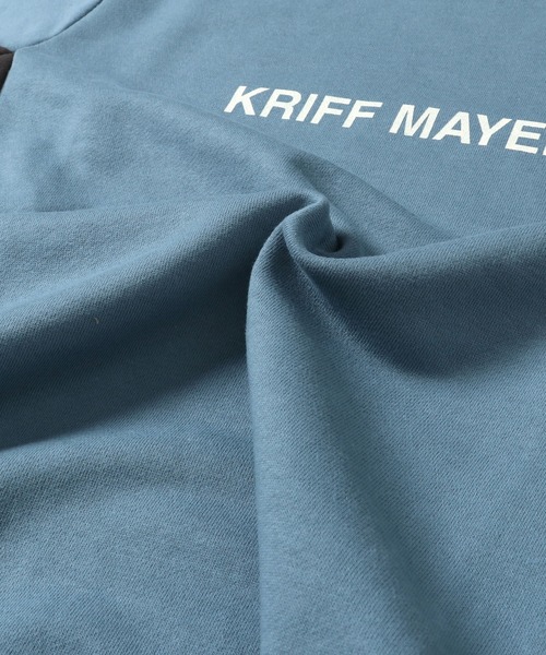 KRIFF MAYER Kid's Collection(クリフメイヤーキッズコレクション)の「WEB限定脇切替ロゴスウェット(スウェット・キッズ・グレー/カラフル/チャコール/ブルー・170/120/130/160/140/150)」の11枚目の写真