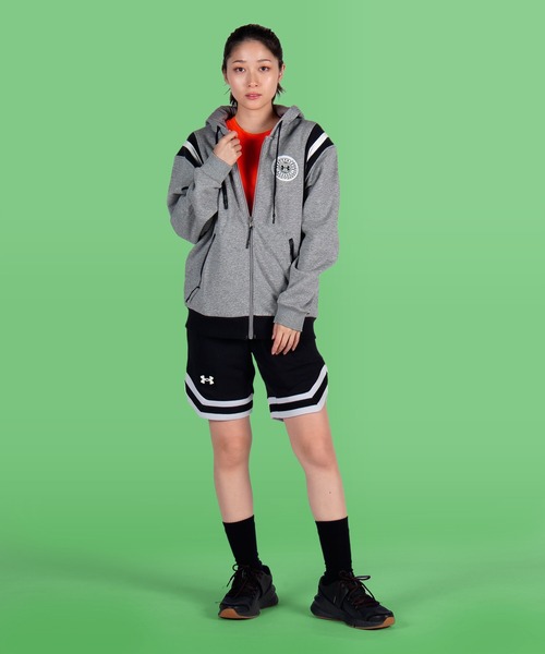 UNDER ARMOUR(アンダーアーマー)の「UAライバルフリース ショーツ(トレーニング/メンズ)(その他パンツ・メンズ・ブラック/グレー・XL/XXL/S/L/M/3XL)」の5枚目の写真