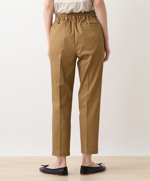 DRESKIP（ドレスキップ）の「◆フルストレッチテ－パ－ドパンツ（その他パンツ・レディース・ブラック/カーキ/サンドベージュ/ワインレッド・02/03/04）」の5枚目の写真