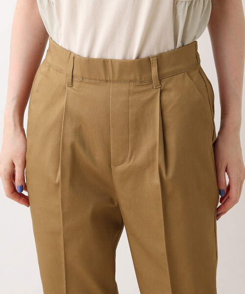 DRESKIP（ドレスキップ）の「◆フルストレッチテ－パ－ドパンツ（その他パンツ・レディース・ブラック/カーキ/サンドベージュ/ワインレッド・02/03/04）」の9枚目の写真