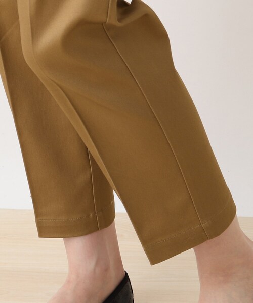 DRESKIP（ドレスキップ）の「◆フルストレッチテ－パ－ドパンツ（その他パンツ・レディース・ブラック/カーキ/サンドベージュ/ワインレッド・02/03/04）」の12枚目の写真