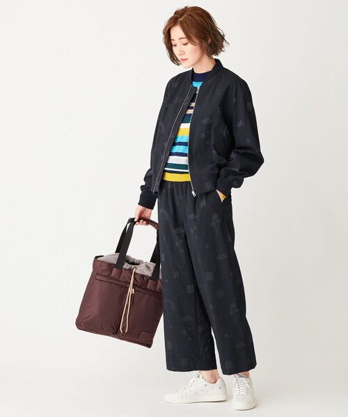 Paul Smith（ポールスミス）の「【洗える・セットアップ対応】ドゥードゥルジャガード ブルゾン（ブルゾン・レディース・ネイビー系・40/38/42/44L/46L/48L）」の12枚目の写真