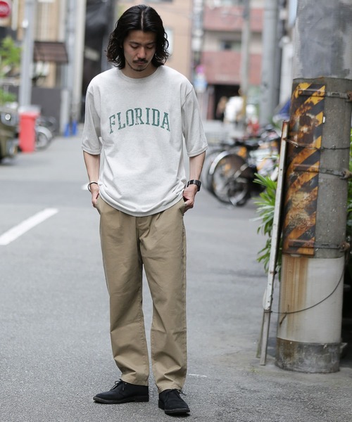 URBAN RESEARCH Sonny Label（アーバンリサーチサニーレーベル）の「ロゴプリントヘビーTシャツ（Tシャツ/カットソー・メンズ・ブラウン/グレー/グリーン・MEDIUM/LARGE）」の10枚目の写真