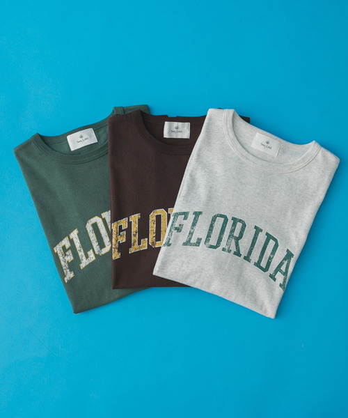 URBAN RESEARCH Sonny Label（アーバンリサーチサニーレーベル）の「ロゴプリントヘビーTシャツ（Tシャツ/カットソー・メンズ・ブラウン/グレー/グリーン・MEDIUM/LARGE）」の12枚目の写真