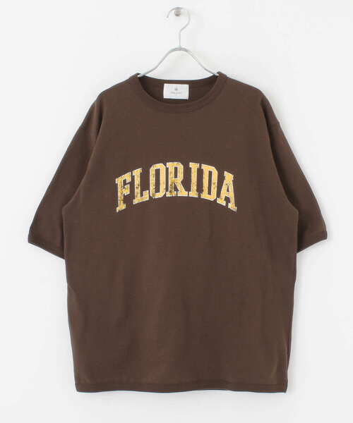 URBAN RESEARCH Sonny Label（アーバンリサーチサニーレーベル）の「ロゴプリントヘビーTシャツ（Tシャツ/カットソー・メンズ・ブラウン/グレー/グリーン・MEDIUM/LARGE）」の17枚目の写真