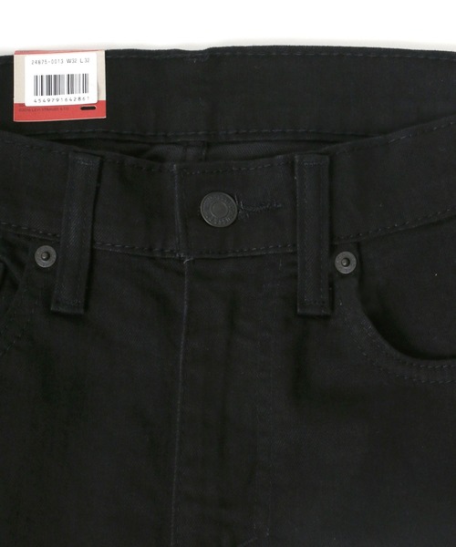 Levi's（リーバイス）の「Levi's/リーバイス 519 BLACK EXTREME SKINNY/スーパースキニーフィット（デニムパンツ・メンズ・ブラック・32inch/30inch/28inch/34inch/31inch/29inch/27inch）」の2枚目の写真