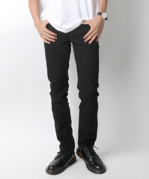 Levi's（リーバイス）の「Levi's/リーバイス 519 BLACK EXTREME SKINNY/スーパースキニーフィット（デニムパンツ・メンズ・ブラック・32inch/30inch/28inch/34inch/31inch/29inch/27inch）」の5枚目の写真