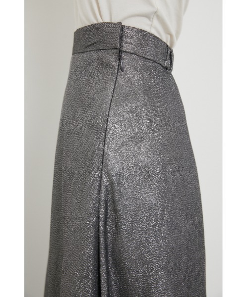 rienda（リエンダ）の「ウェーブヘムフレアスカート（スカート・レディース・シルバー/ブラック系その他/パープル系その他・SMALL/MEDIUM）」の10枚目の写真