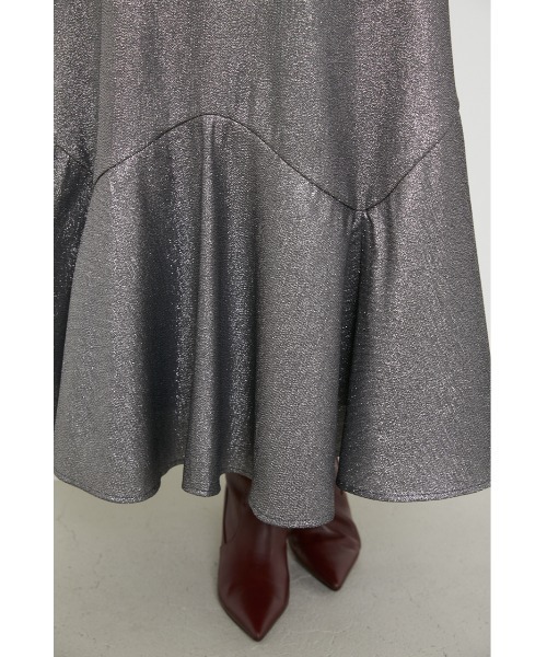 rienda（リエンダ）の「ウェーブヘムフレアスカート（スカート・レディース・シルバー/ブラック系その他/パープル系その他・SMALL/MEDIUM）」の7枚目の写真