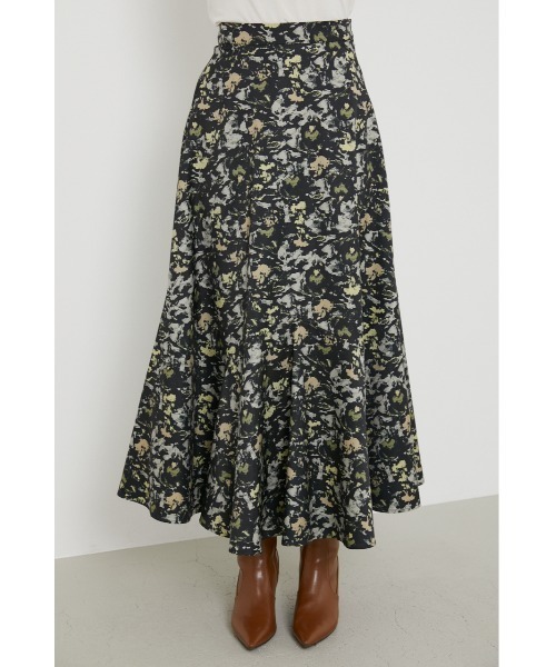 rienda（リエンダ）の「ウェーブヘムフレアスカート（スカート・レディース・シルバー/ブラック系その他/パープル系その他・SMALL/MEDIUM）」の22枚目の写真