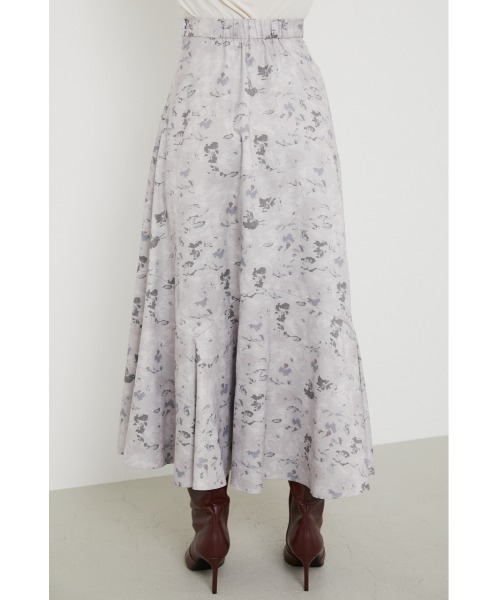 rienda（リエンダ）の「ウェーブヘムフレアスカート（スカート・レディース・シルバー/ブラック系その他/パープル系その他・SMALL/MEDIUM）」の14枚目の写真