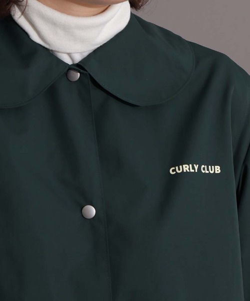 I am I in fact...（アイアムアイインファクト）の「ナイロンタッサー ラウンドカラーコーチコート（その他アウター・レディース・グリーン/レッド/ブラック・FREE）」の20枚目の写真