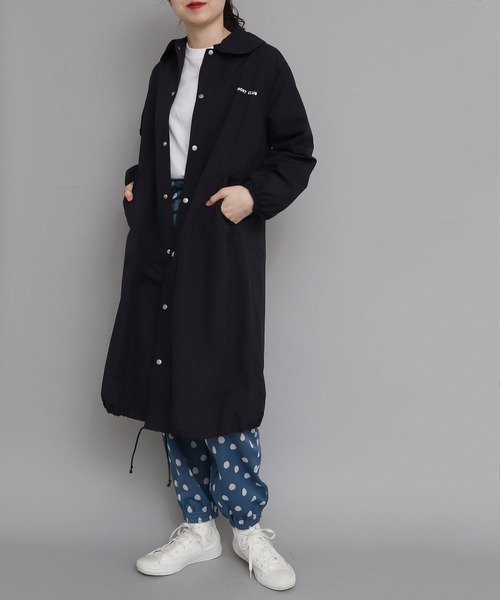 I am I in fact...（アイアムアイインファクト）の「ナイロンタッサー ラウンドカラーコーチコート（その他アウター・レディース・グリーン/レッド/ブラック・FREE）」の8枚目の写真