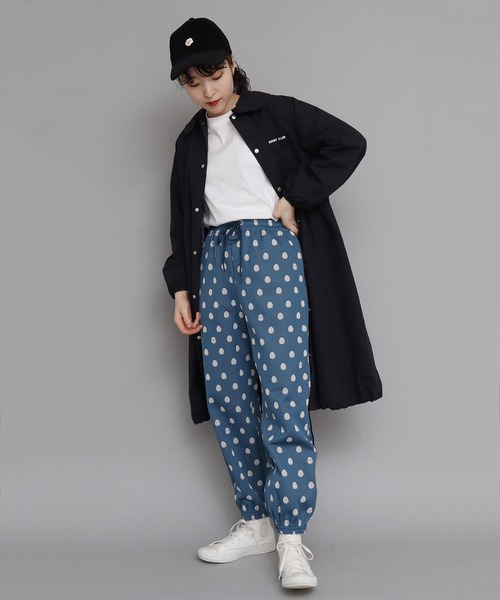 I am I in fact...（アイアムアイインファクト）の「ナイロンタッサー ラウンドカラーコーチコート（その他アウター・レディース・グリーン/レッド/ブラック・FREE）」の10枚目の写真