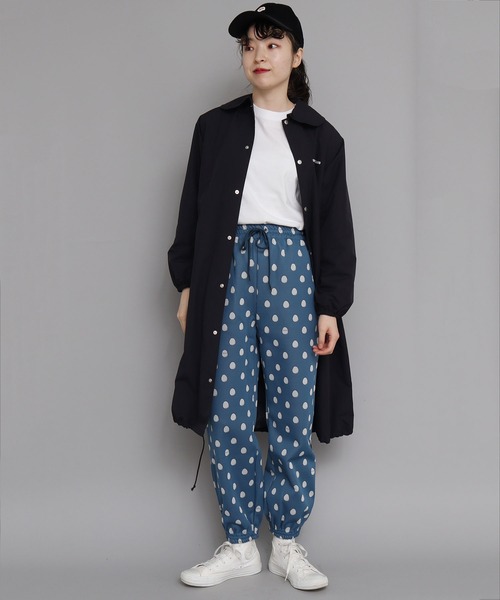 I am I in fact...（アイアムアイインファクト）の「ナイロンタッサー ラウンドカラーコーチコート（その他アウター・レディース・グリーン/レッド/ブラック・FREE）」の11枚目の写真