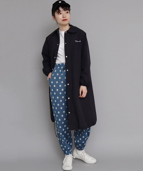 I am I in fact...（アイアムアイインファクト）の「ナイロンタッサー ラウンドカラーコーチコート（その他アウター・レディース・グリーン/レッド/ブラック・FREE）」の12枚目の写真