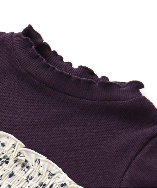 apres les cours（アプレレクール）の「ベリー柄チュニック（チュニック・キッズ・サーモンピンク/パープル/ライトグレー・110/90/140/120/100/130/80）」の13枚目の写真