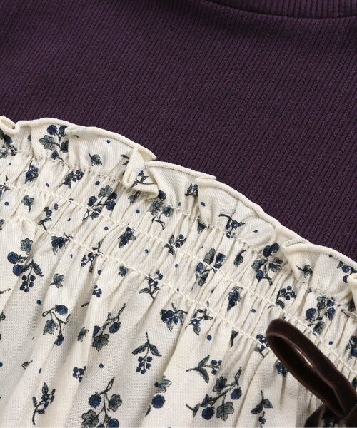 apres les cours（アプレレクール）の「ベリー柄チュニック（チュニック・キッズ・サーモンピンク/パープル/ライトグレー・110/90/140/120/100/130/80）」の15枚目の写真