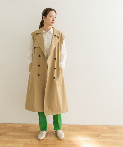 URBAN RESEARCH(アーバンリサーチ)の「ロングカフスシャツ(シャツ/ブラウス・レディース・オフホワイト/ストライプ・FREE)」の10枚目の写真