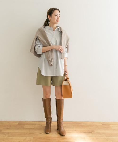 URBAN RESEARCH(アーバンリサーチ)の「ロングカフスシャツ(シャツ/ブラウス・レディース・オフホワイト/ストライプ・FREE)」の15枚目の写真