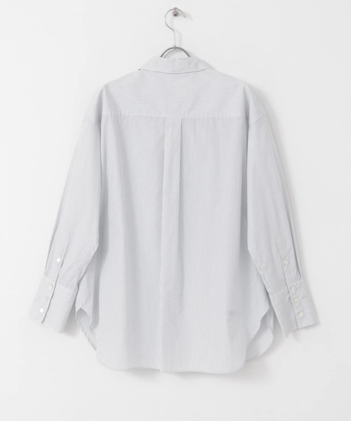 URBAN RESEARCH(アーバンリサーチ)の「ロングカフスシャツ(シャツ/ブラウス・レディース・オフホワイト/ストライプ・FREE)」の21枚目の写真