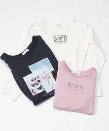 a.v.v（アーヴェヴェ）の「[140-150]【毛玉になりにくい】アソートプリントTシャツ（Tシャツ/カットソー・キッズ）」