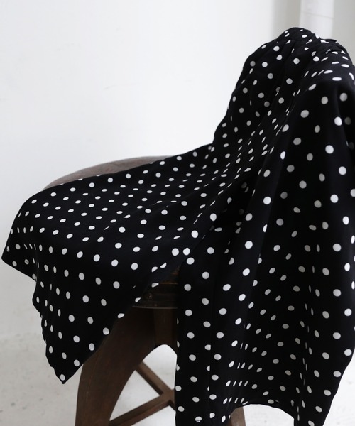 antiqua（アンティカ）の「ドットストレートパンツ（その他パンツ・キッズ・ブラック・4/6/3/5）」の6枚目の写真