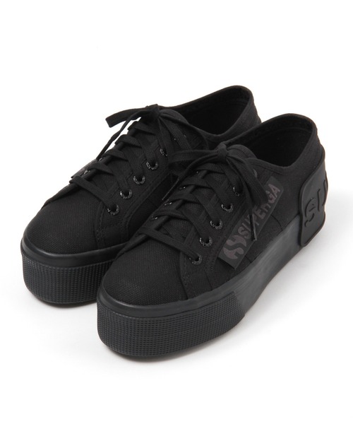 SUPERGA(スペルガ)の「SUPERGA/SUPERGA LOUD(レディース) 2945289(スニーカー・レディース・ホワイト/ブラック・SMALL/MEDIUM)」の1枚目の写真